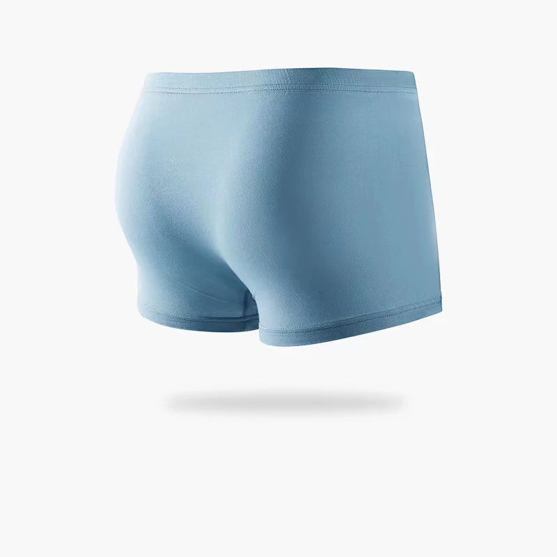 4pcs/Lot Men's Underwear Cotton Shorts High-quality Elastic Solid Color Printed Men's Underwear Large Size Boxer Shorts Man