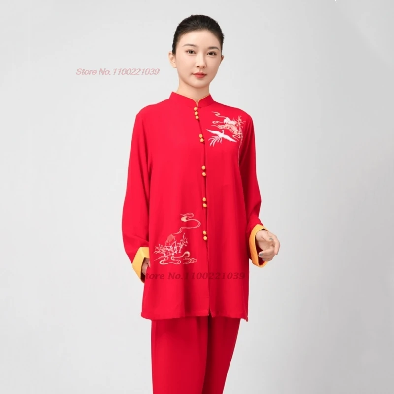 2024 китайский кунг-фу тай-чи боевые искусства тайцзицюань ушу униформа