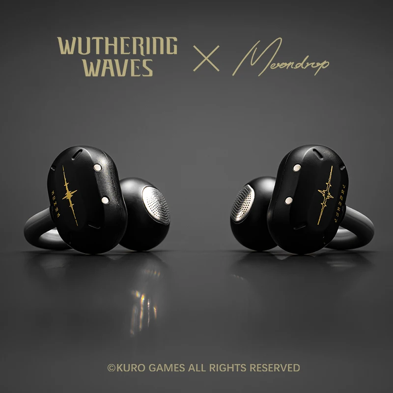 Фото Wuthering Waves x MOONDROP U.C.T.S. Наушники-клипсы OWS Bluetooth 6.0 с передачей звука LHDC-V HiFi и шумоподавлением AI №2