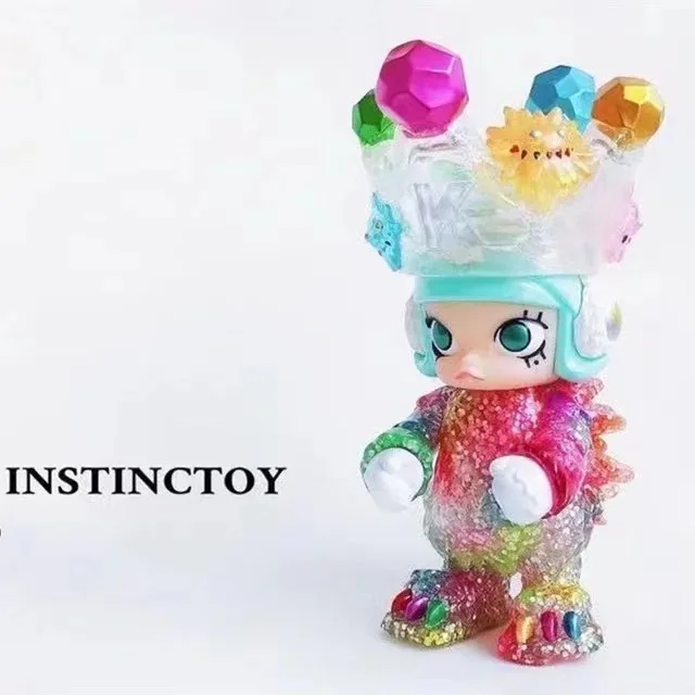 

POP MART эрозионная серия костюмов Молли инстинктная игрушка шлепки подтвержденные модные игрушки экшн-фигурки кавайная кукла настольное укр...