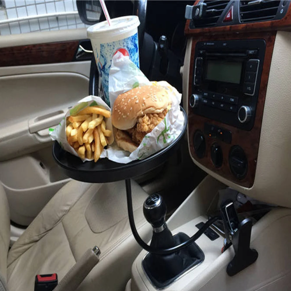 

Складной Настольный держатель для напитков, универсальный автомобильный держатель для стакана для воды с зажимом, поворотный на 360 градусо...