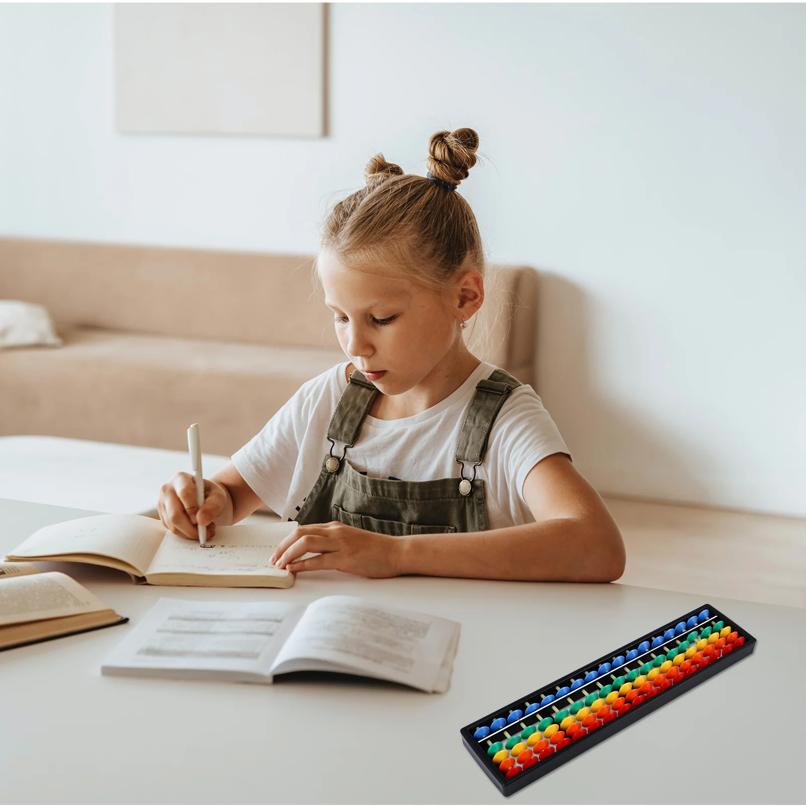 Abacus обучение удобные в использовании 17-цифровые стержни бусины арифметические
