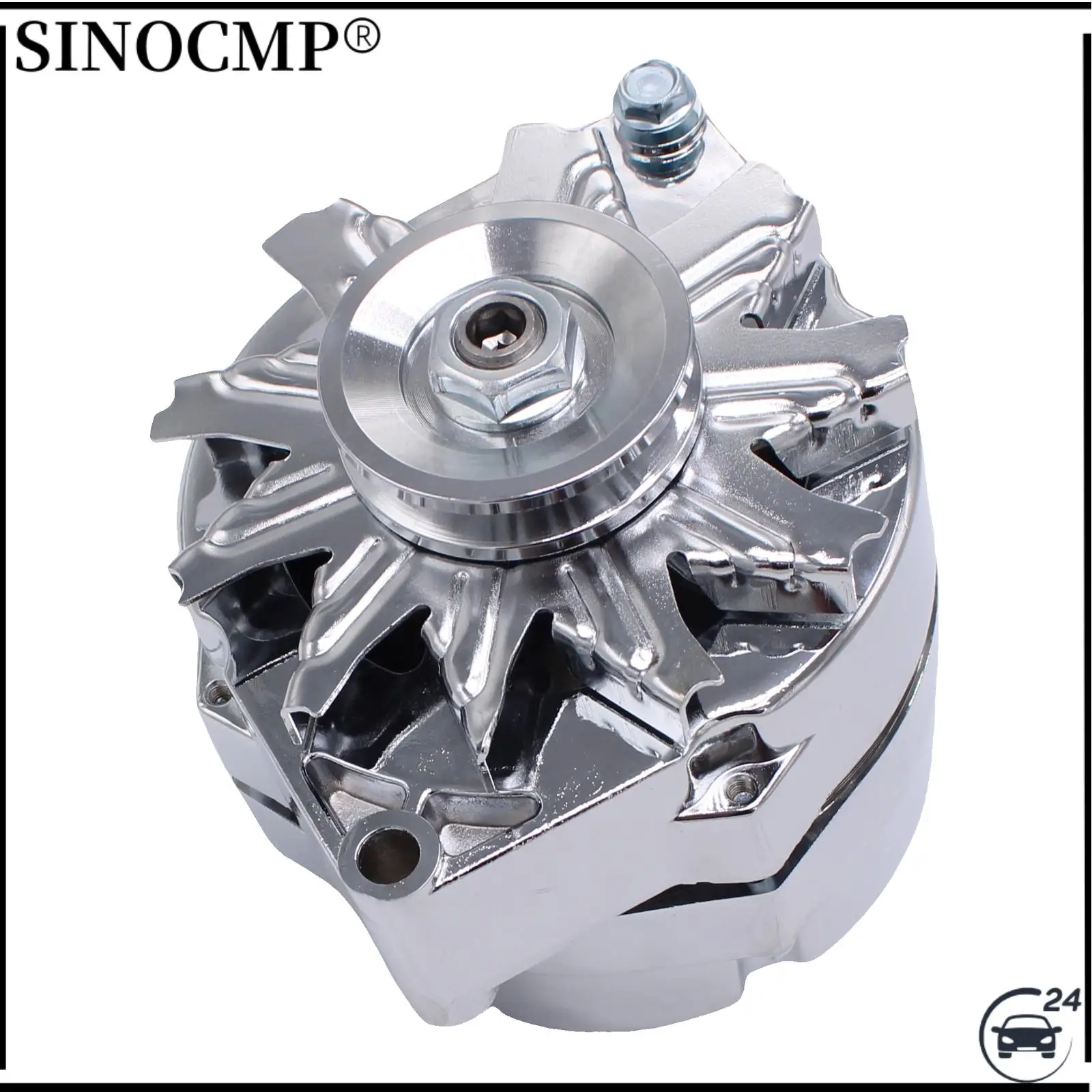 

Хромированный генератор переменного тока 110 А ADR0335-C 240-204-3DC 1-2400-11DR-2 7127-SE105C для GM 305 350 BBC SBC для Bobcat Buick Case Chevrolet