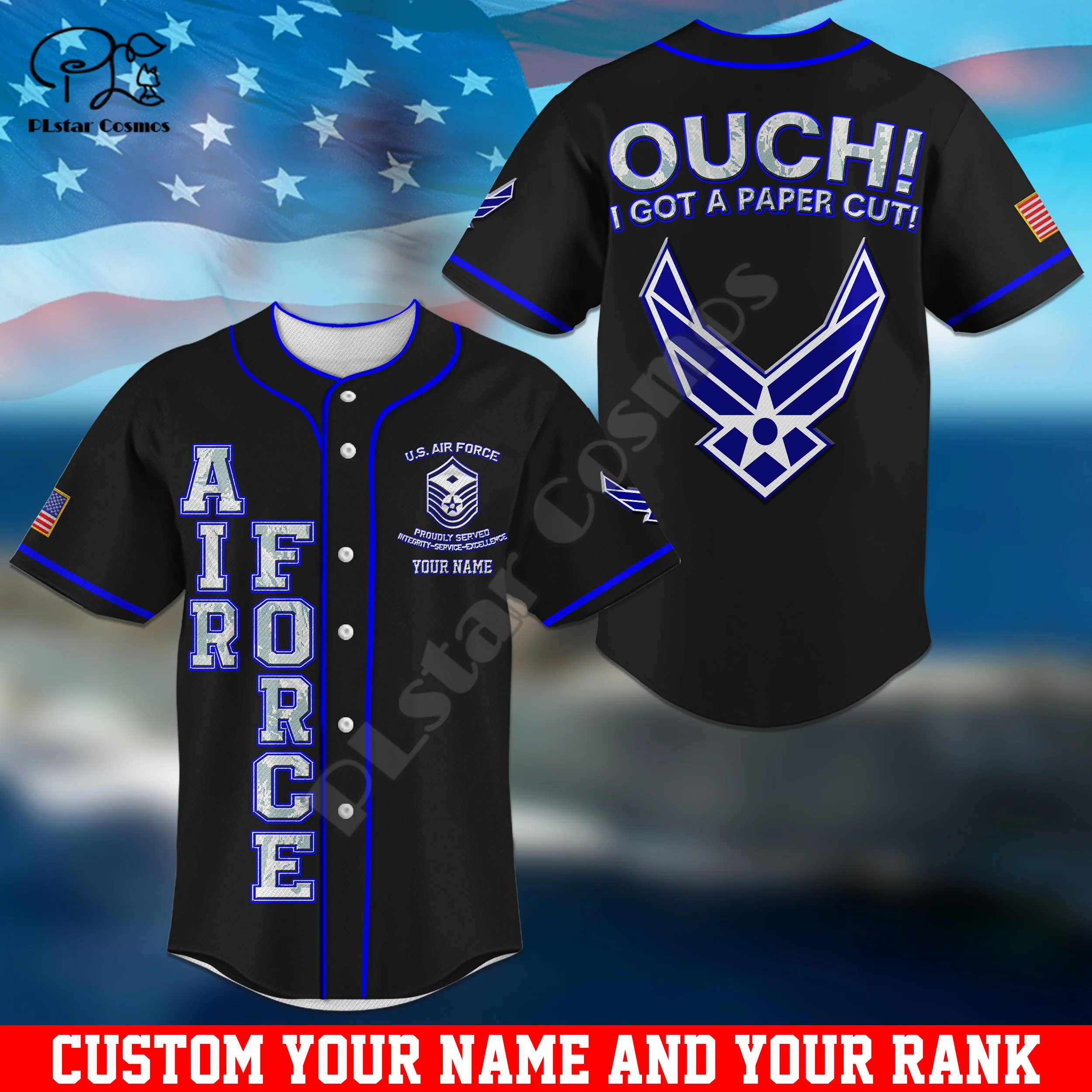 

Новинка, модные летние бейсбольные рубашки с принтом военного морского солдата, забавные повседневные пляжные рубашки с коротким рукавом A1