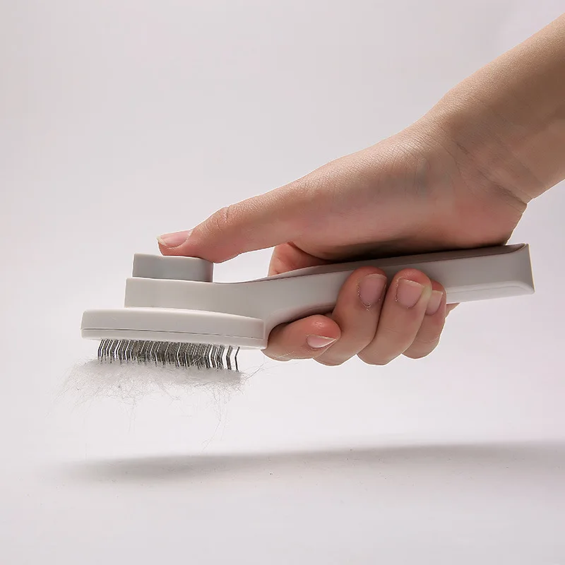 Самоочищающаяся домашняя щетка для ухода за домашними животными кошек и собак