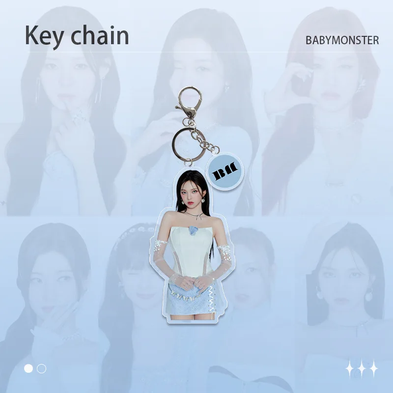 Альбом KPOP Babymoster вечная прозрачная акриловая подвеска Keychian AHYEON ASA RUKA периферийный