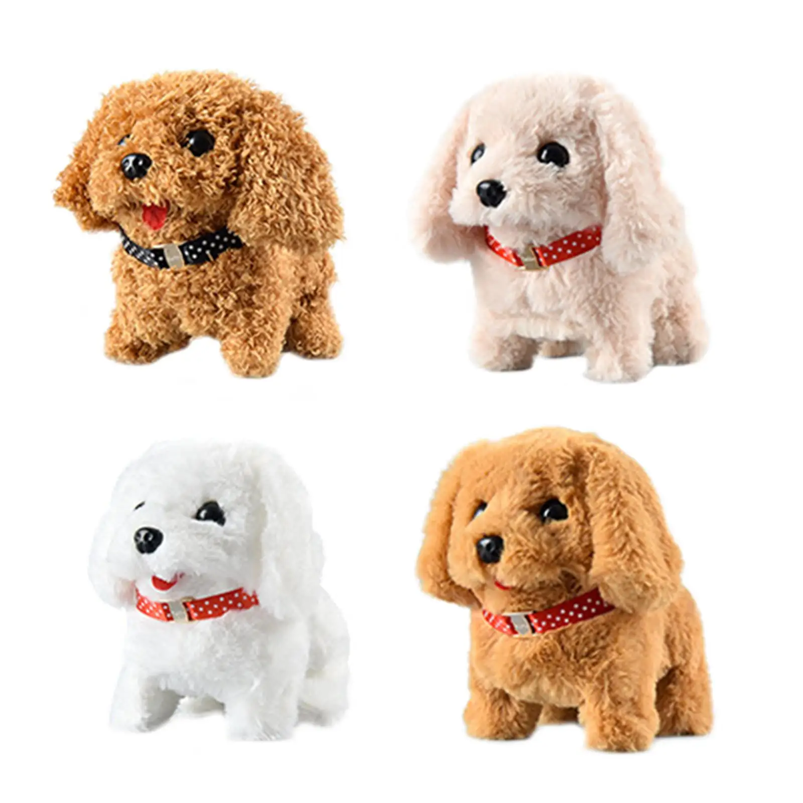 

Cute Electronic Pet Dog Battery Operated Stuffed Animals for Toddler Baby