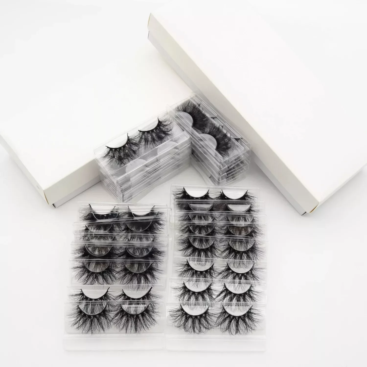 

NEW2023 16 styles 10 Pairs Mink Eyelashes 3D Mink False Eyelashes 100% Cruelty-free Dramatic Eyelashes makeup beauty 25mm Lashes