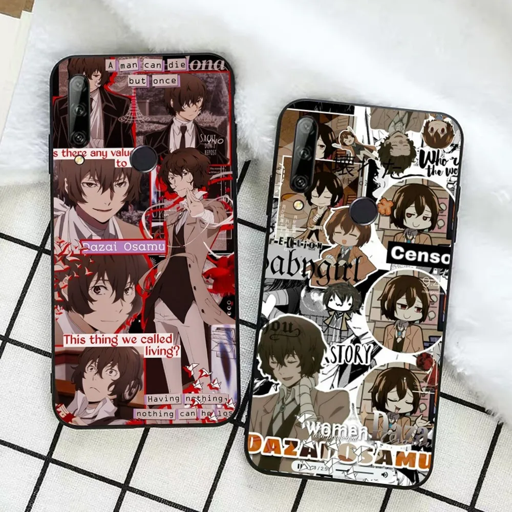 

Anime Bungou Stray Dogs Dazai Osamu Phone Case For Huawei Honor 10 lite 9 20 7A pro 9X pro 30 pro 50 pro 60 pro 70 pro plus