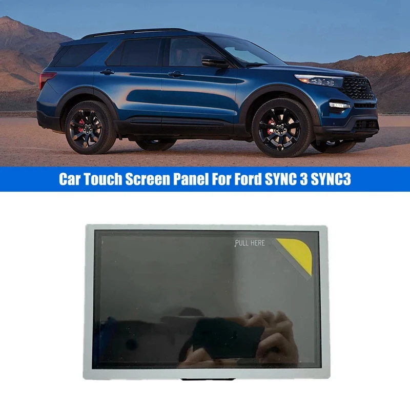 

1 PCS 8.0 Inch Car Touch Screen Panel LQ080Y5DZ05 LCD Digitizer Replacement Parts For Ford SYNC 3 SYNC3 Car Auto Parts