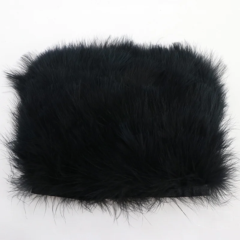 

Высококачественная отделка из перьев индейки бахрома Сделай Сам платье Шитье ремесла костюмы украшения