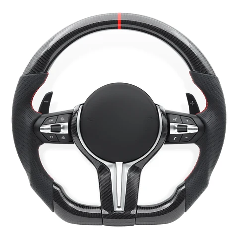 Спортивное рулевое колесо Car Racing M для BMW M3 M6 F01 F06 F10 F11 F20 F21 F22 F30 F31 F32 F34 F36 F80 F82 F87 E60 E70 E90 E92 E93