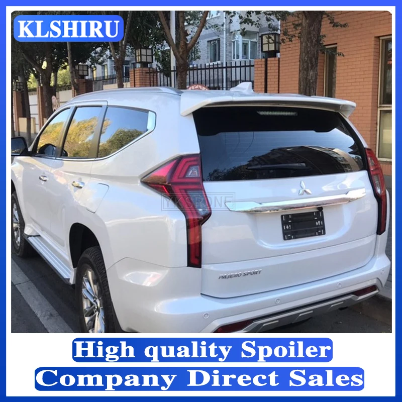 

Пластиковый спойлер KLSHIRU для mitsubishi pajero sport 2017 ABS, Модель 2016 2017 2018