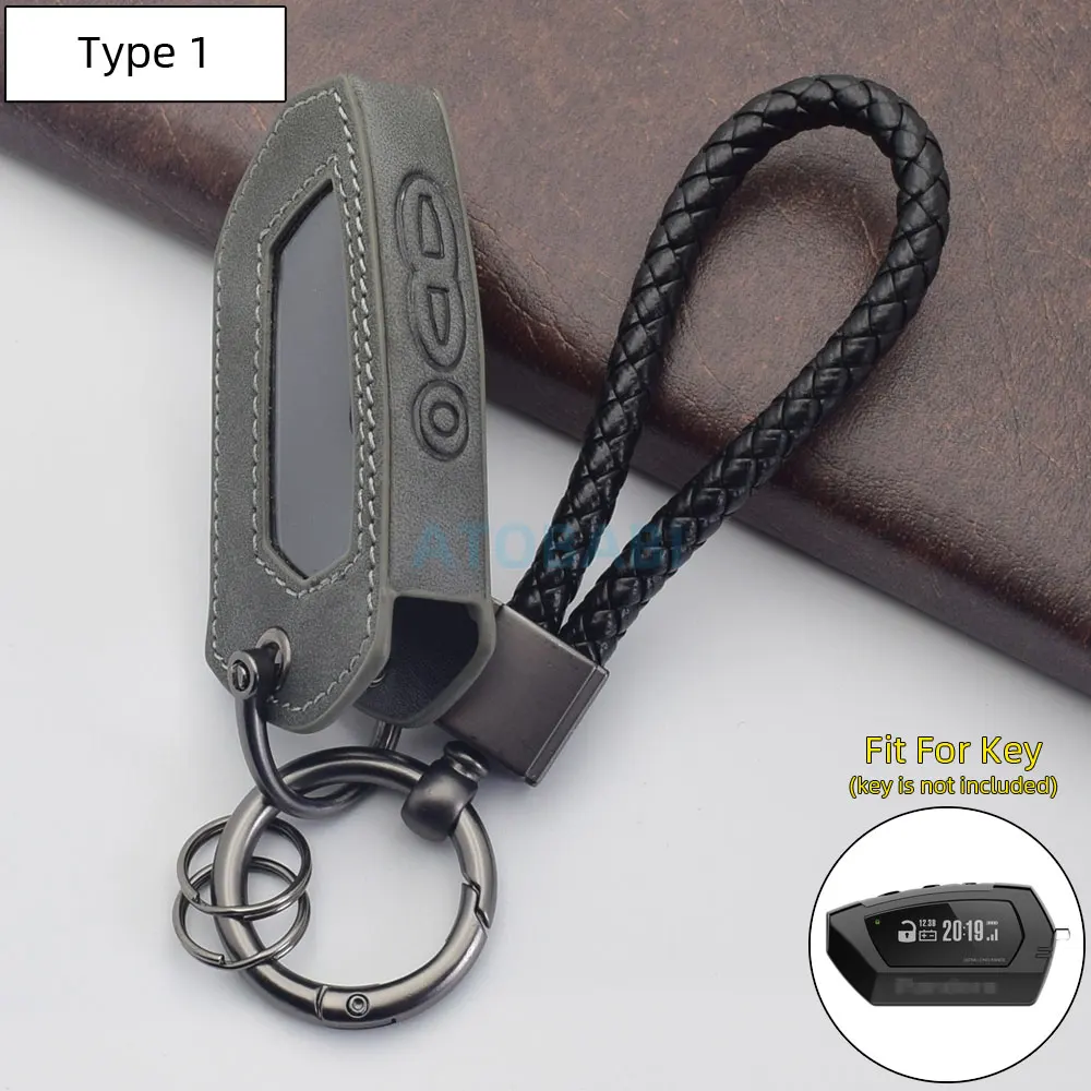 

Серый кожаный чехол для ключей от автомобиля для Pandora DX-90 D010 DX 90 91 6X 9X 90B 90BT 90L Мото Русский двусторонний чехол для автомобильной системы сигнализации с ЖК-дисплеем