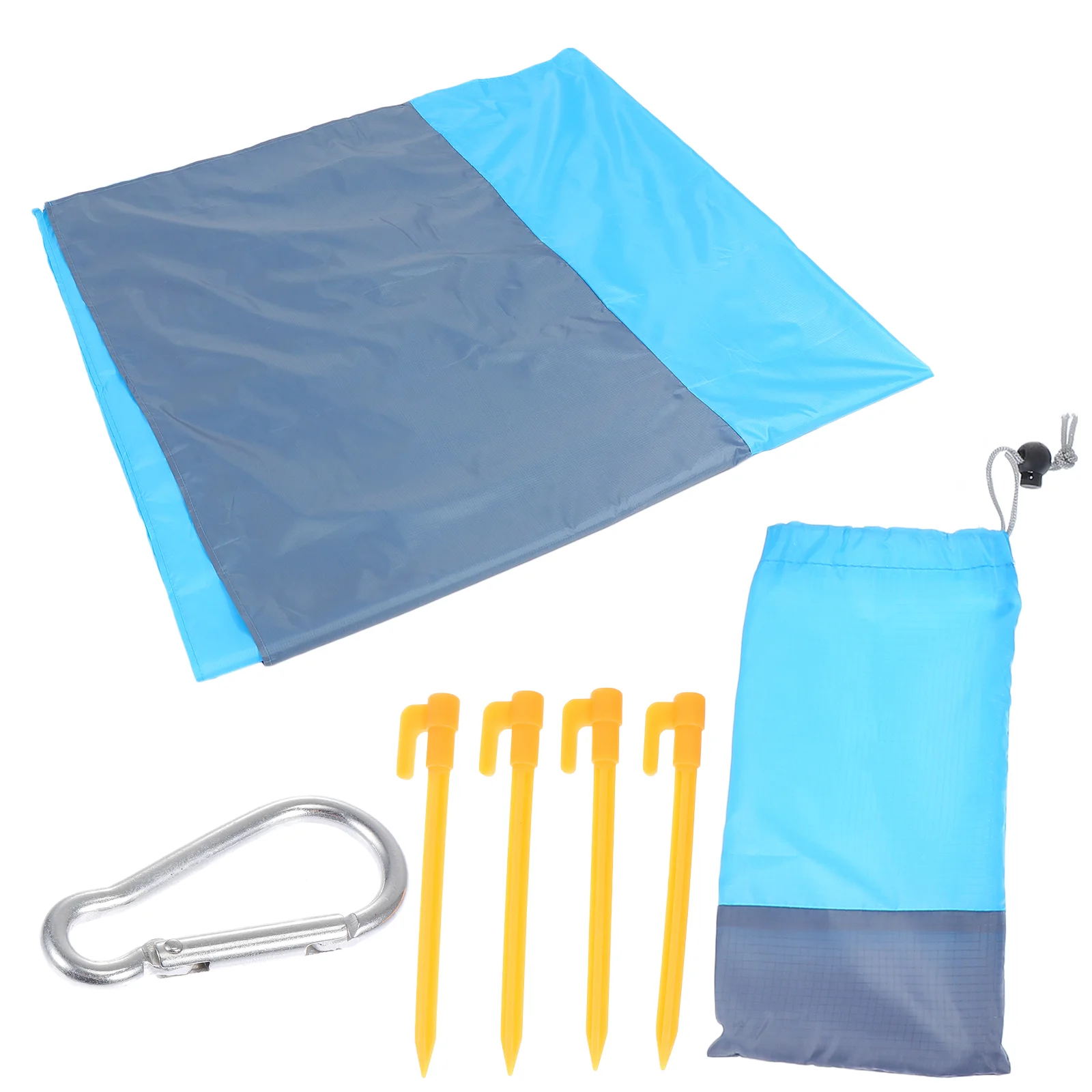 

Foldable Floor Mattress Picnic Floor Mat Pocket Blanket Beach Blanket Outdoor Seat Cushions Lawn Blanket No Sand Beach Mat