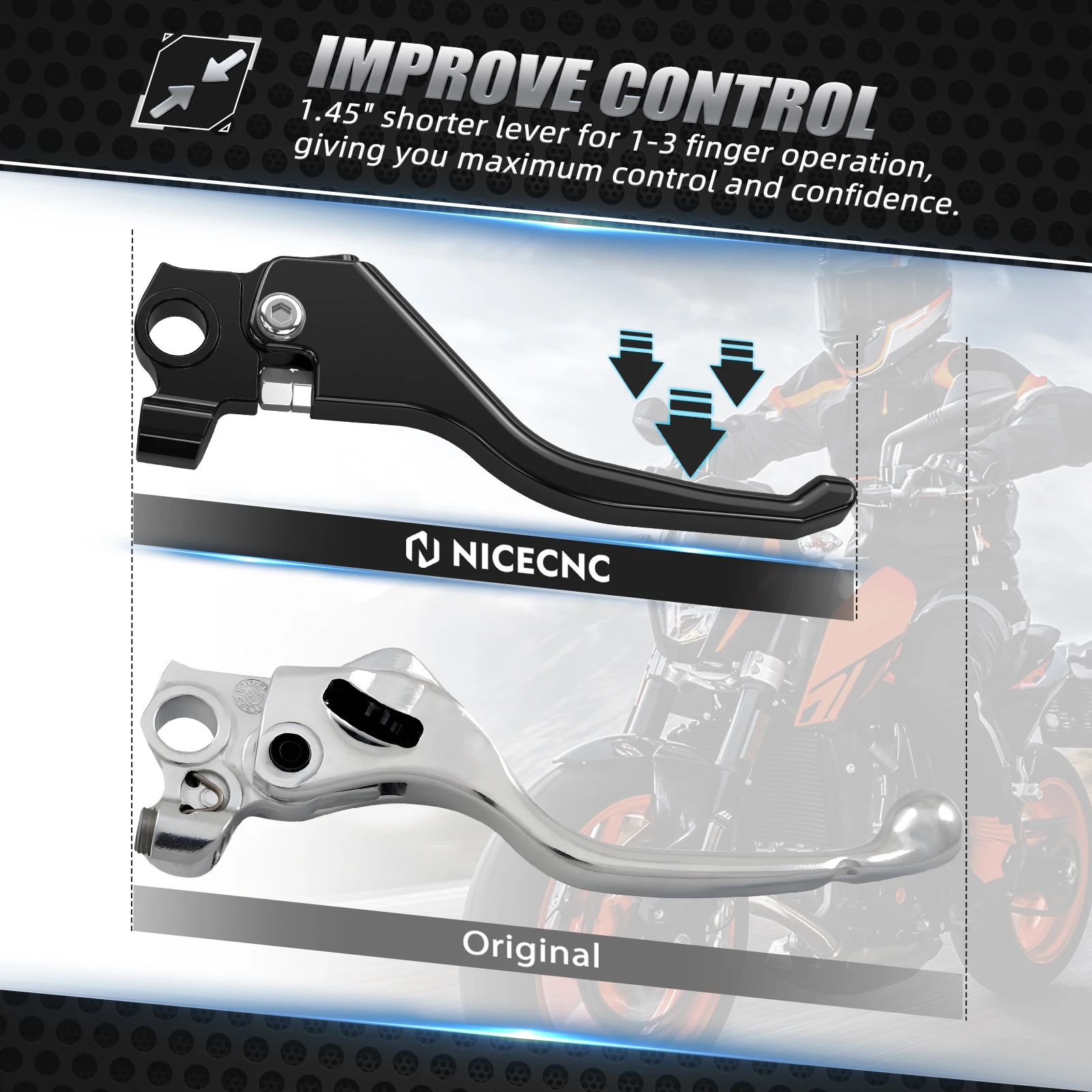 Рычаг сцепления тормоза NICECNC для KTM 690 Enduro R SMC 2014-2023 Husqvarna 701 Supermoto 16-23 GasGas 700 SM ES 2022-2023