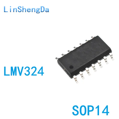 

10 шт. LMV324 LMV324I lmv324чарт SMT SOP14 оригинальный, новый, импортный