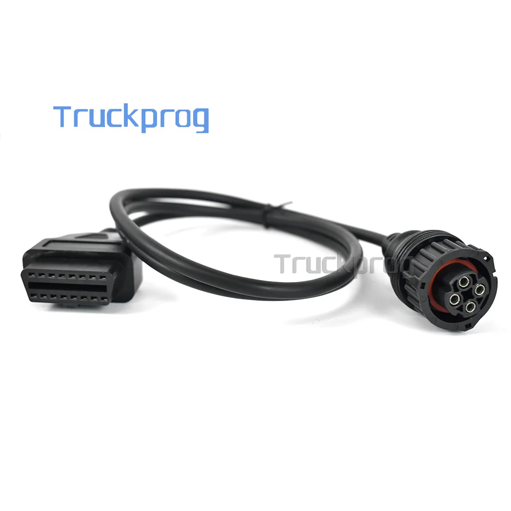 Фото 4-контактный диагностический кабель OBD2 OBD II 1862924   Для двигателя морской промышленности 4-контактный OBD2 VCI3 диагностический кабель инструмента №1