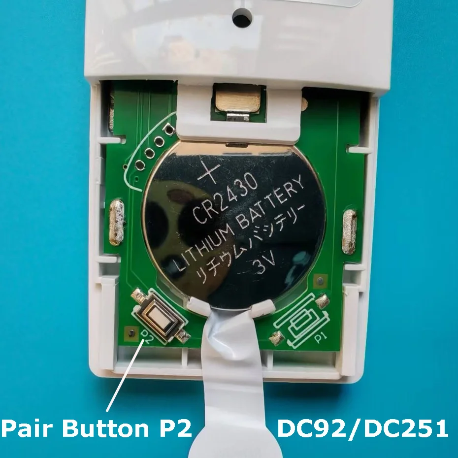 Dooya 5-канальный RF433 ручной излучатель DC92/DC251 дистанционное расстояние 30 м для