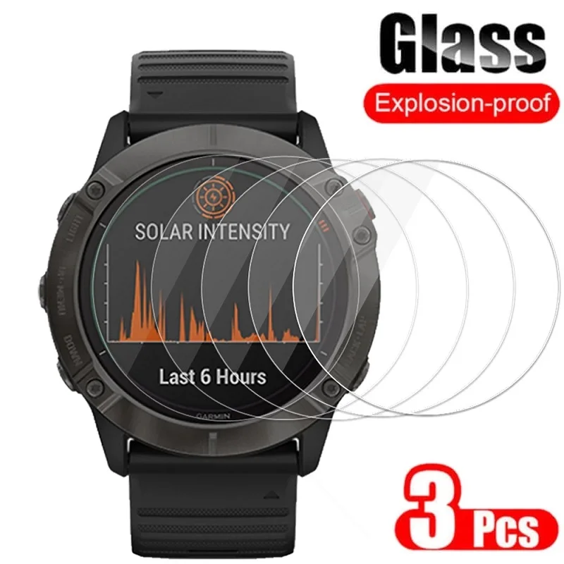 

Tempered Glass For Garmin Fenix 7X 7S 7 6X 6S 6 Pro 5 5S 5X Plus Screen Protector Film Foil Protection Smartwatch Accessories