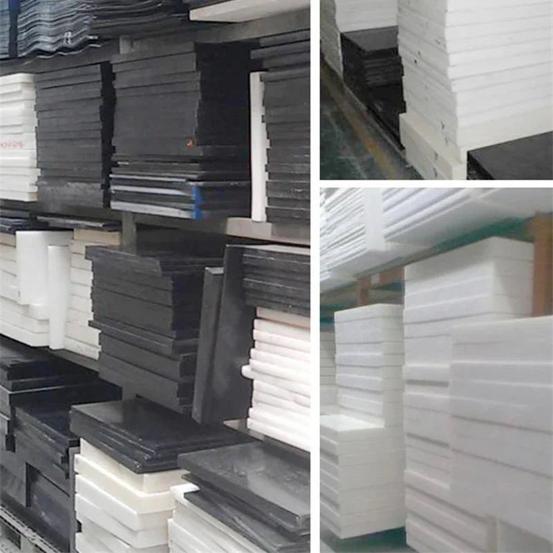 Пластина полиоксиметиленовая для ЧПУ лист белого и черного цвета из твердого