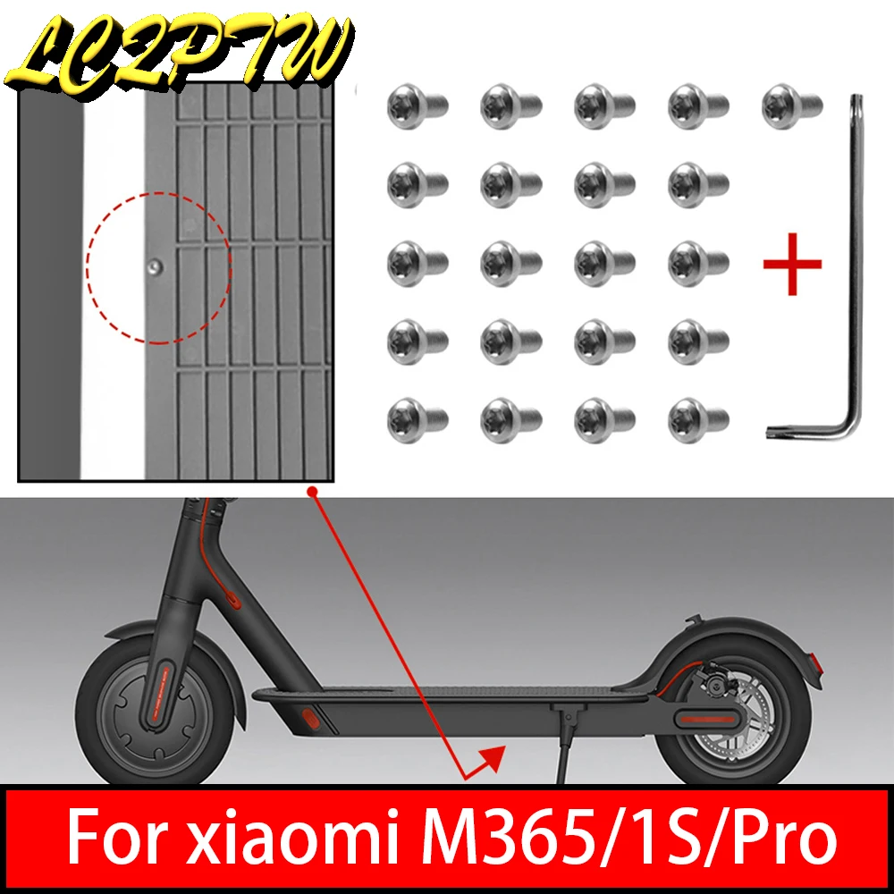 21 шт. винты с нижней крышкой аккумулятора для Xiaomi Mijia M365 и Pro ремонтные детали