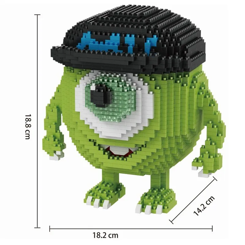 Мини Волшебные блоки мультфильм собака DIY строительные игрушки сборка Обучающие игрушки Аниме фигурки героев детские игрушки подарки для девочек пудель