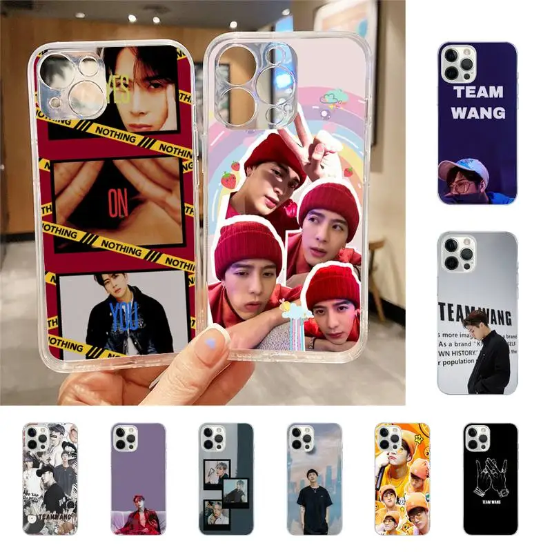 

Team Wang Jackson GOT7 Phone Case For Iphone 7 8 Plus X Xr Xs 11 12 13 Se2020 Mini Mobile Iphones 14 Pro Max Case