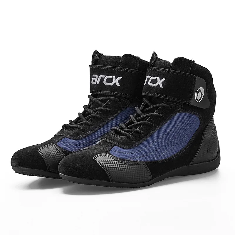 

Байкерские ботинки ARCX из натуральной коровьей кожи для мужчин и женщин, ботильоны для верховой езды
