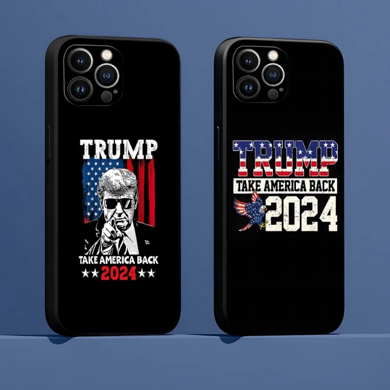 Trump 2024 Phone Case Funda For Apple Iphone 14 Pro Max 12 13 Mini 11 Xr X Xs 8 6s 7 6 Plus Shockproof Back Cover