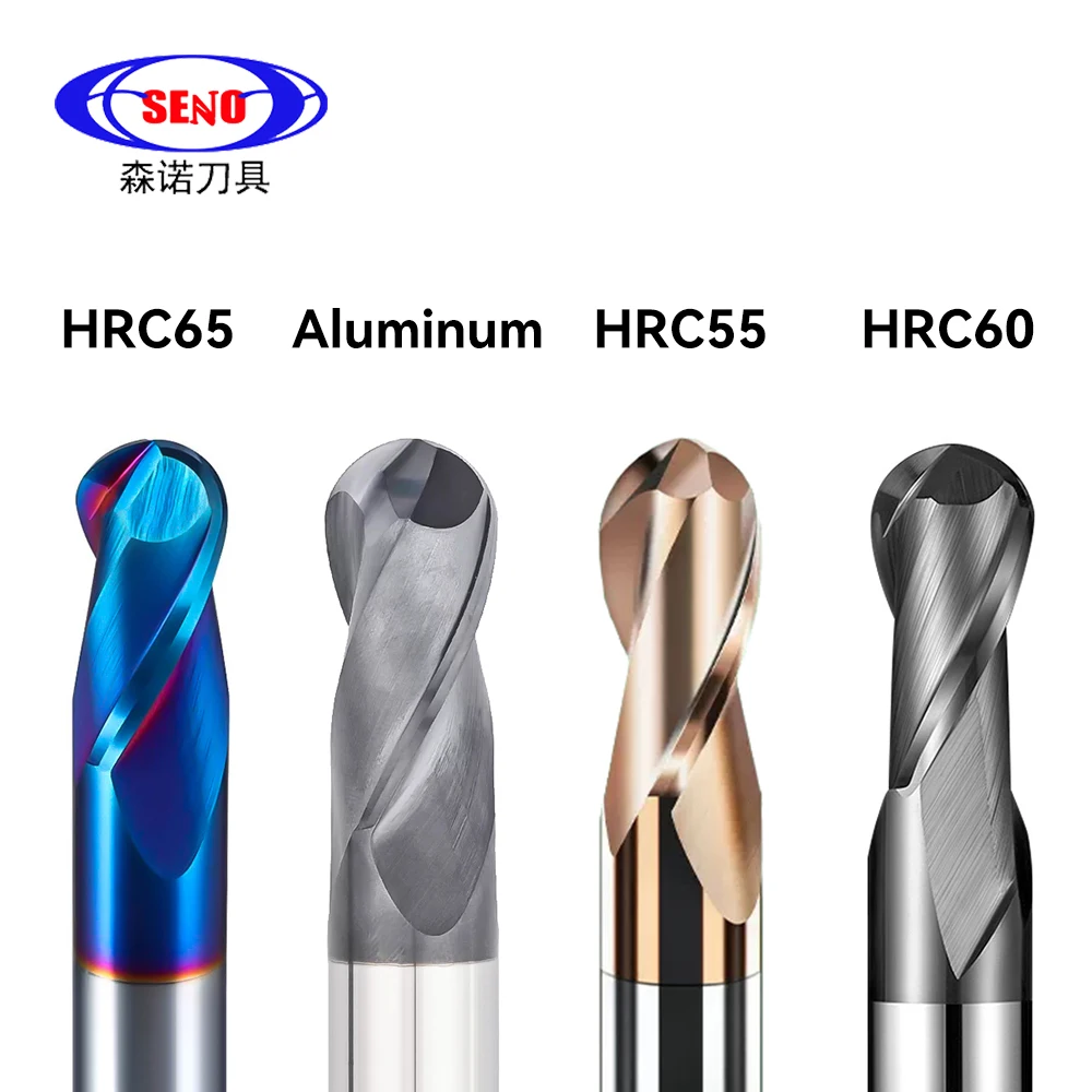 

Фрезы с 2 канавками, из карбида вольфрама, 6/8/10 мм