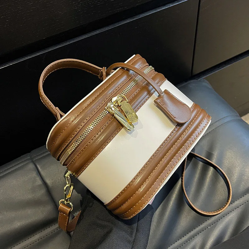

Mini Shoulder Bucket Bags for Women Tends Quality Leather Crossbody Bag Female Luxury Designer Handbags and Purses