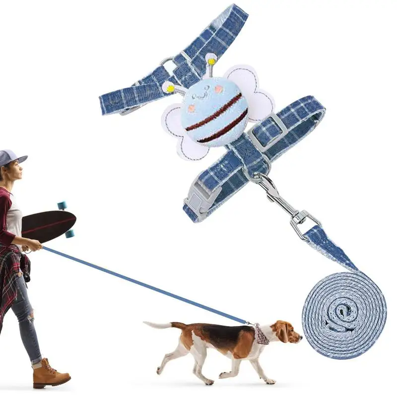 

Dog Vest Harness No-Choke Pet Harness For Small To Large Breeds Easy Control Cute Design Harness Small Dog Harness And Leash