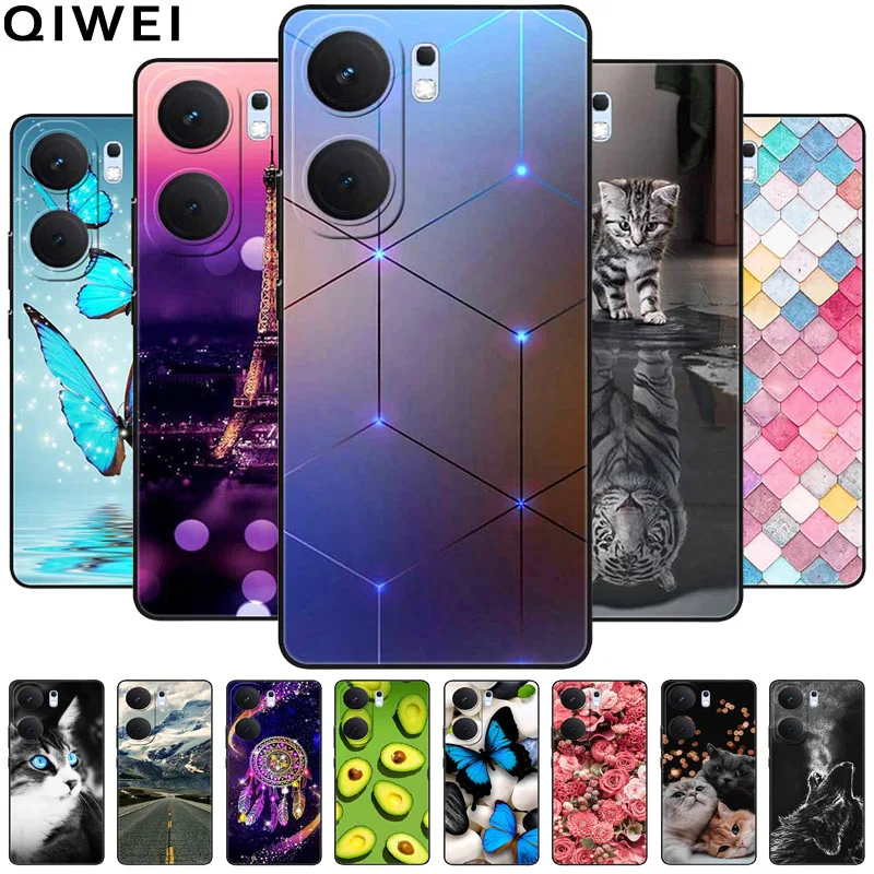 ДЛЯ Vivo iQOO Neo9 чехол Роскошный силиконовый из ТПУ для Neo 9 Pro