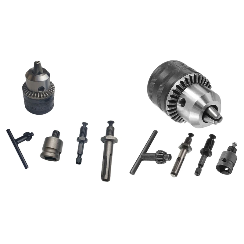 

5Pcs Precise Keyed Drill Chuck Converter Tool Kit Drill Chuck Adaptor Impact Driver Conversion Tool