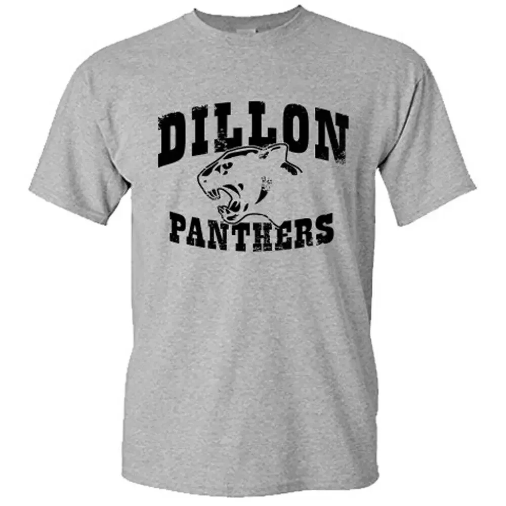 Мужская серая футболка Dillon Panthers размеры от S до 5XL