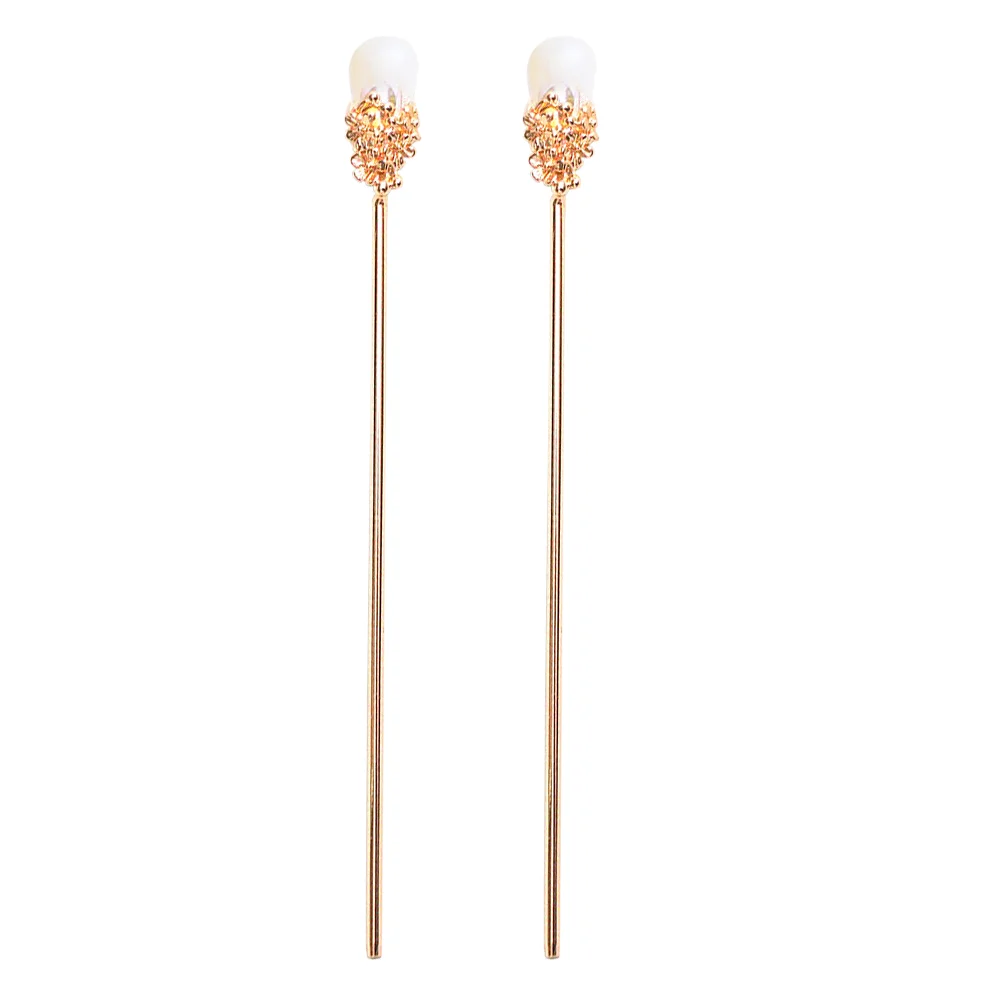 

2Pcs Hairpin Decorative Chinese Style Hair Bun Holder Hair Accessory Hair Stick