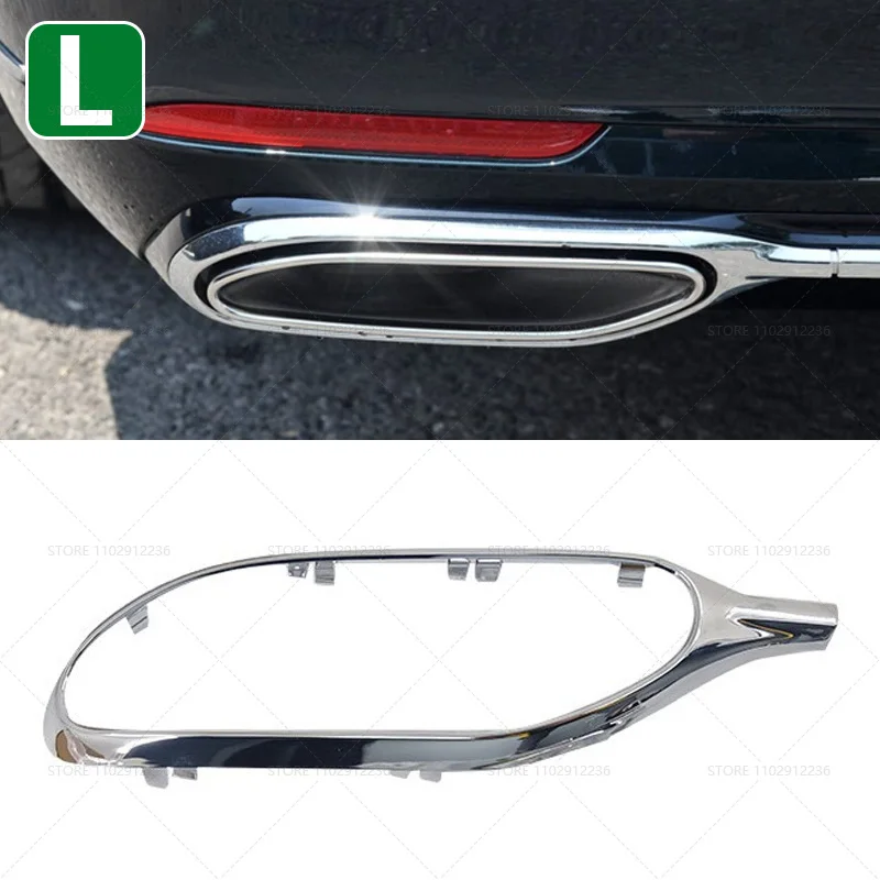 

Для 2018-2020 W222 Mercedes Benz S-Class хромированная крышка выхлопной трубы заднего бампера 2228852900 2228853000