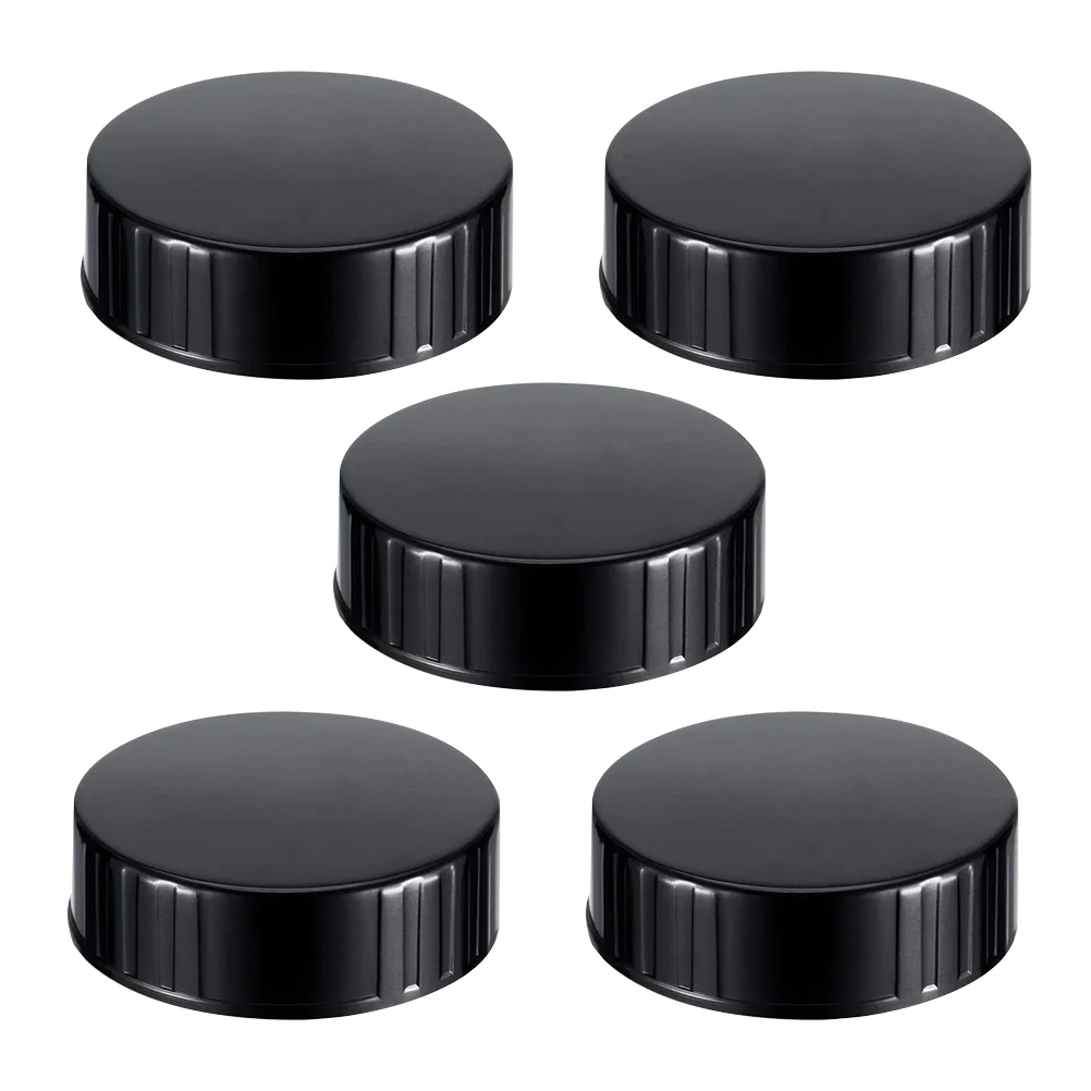 

5 Pcs Bakelite Cover Makeup Kits Growler Caps Screw Cap Glass Bottle Caps Plastic Caps Beer Bottles Cap