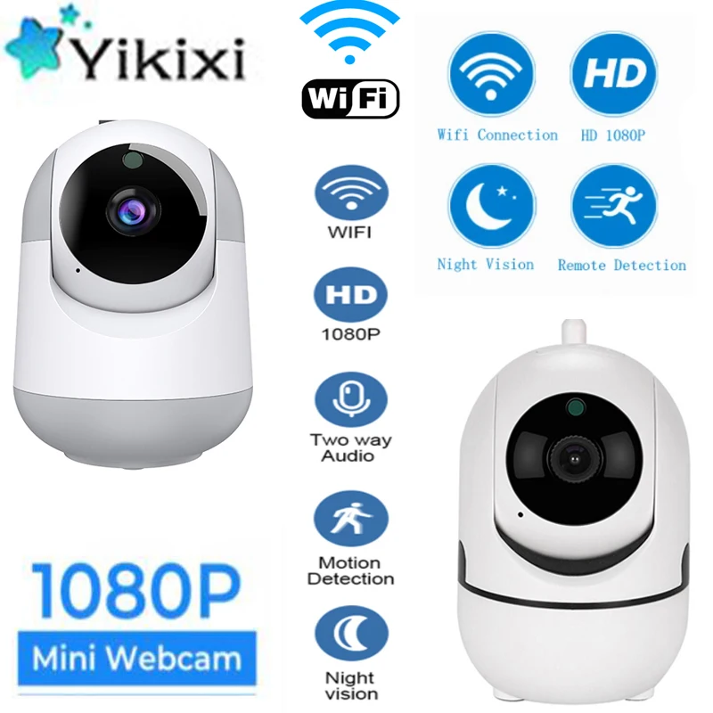 Мини-камера HD 1080P Беспроводная с Wi-Fi и функцией ночного видения | Электроника