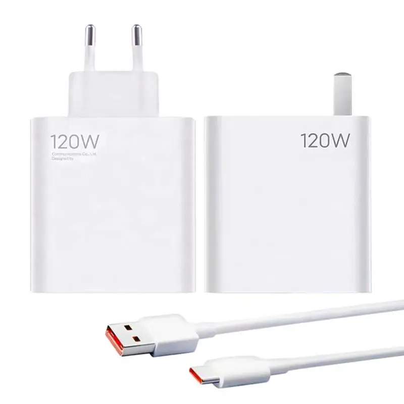 Сетевое зарядное устройство с кабелем 120 Вт, 6 А, 120 Вт