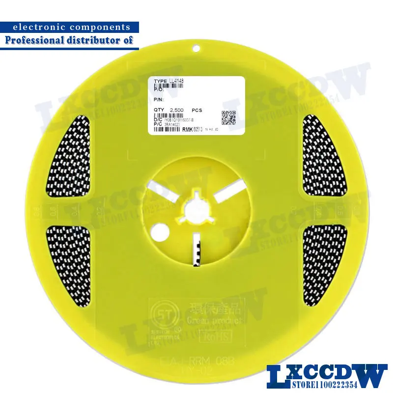 

2500 шт. LL4148 LL-34 SMD 1N4148 IN4148 высокоскоростное переключение