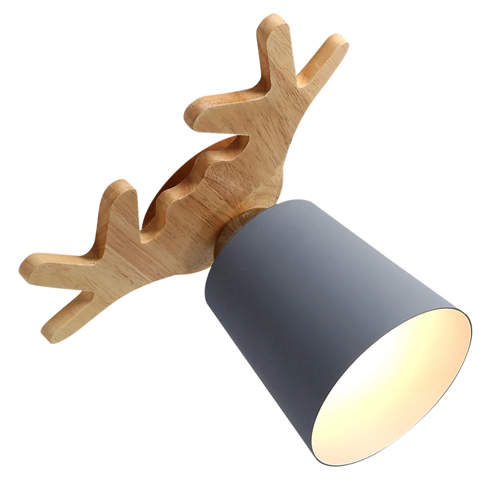 

Delicate Antler Decor Craft Corridor Lamp Exquisite Home Use