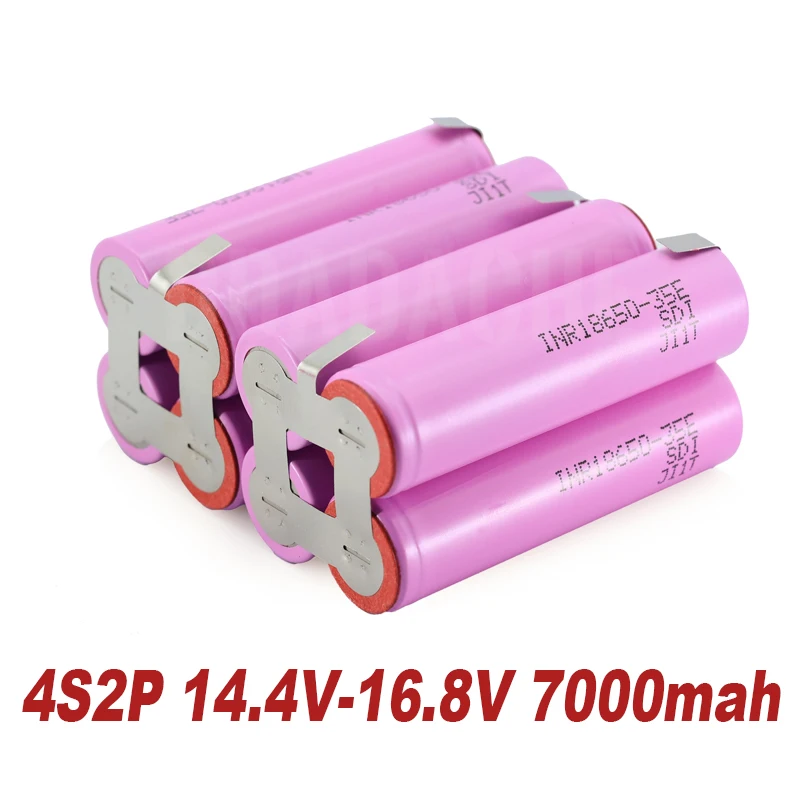 

18650 30Q 3S 12V 4S 16.8V 5S 21V 30A 3000mAh Battery Soldering for 10.8V 14.4V 18V Screwdriver Battery Replace lithium battery