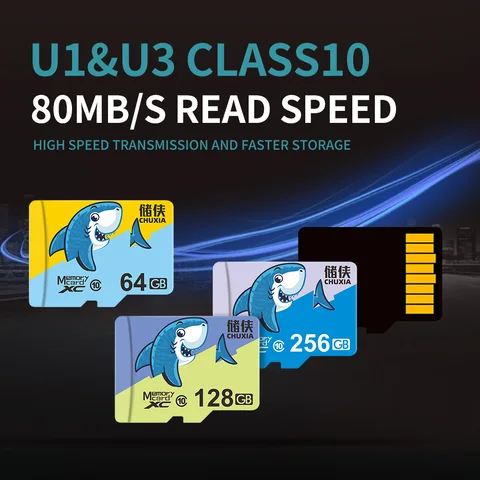 CHUXIA карты памяти microSD 10 шт., 2 ГБ-256 ГБ