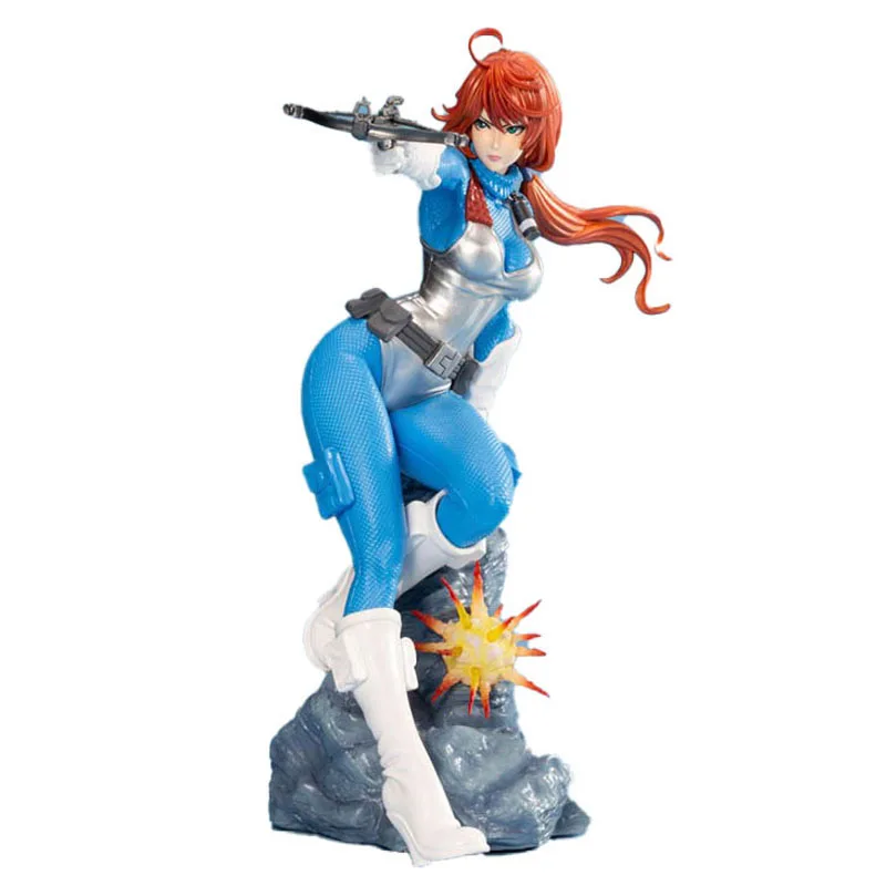 

Kotobukiya Scarlett Sky Blue Limited Edition G.I. Joe Bishoujo Series BISHOUJO STATUE Anime Figure Model