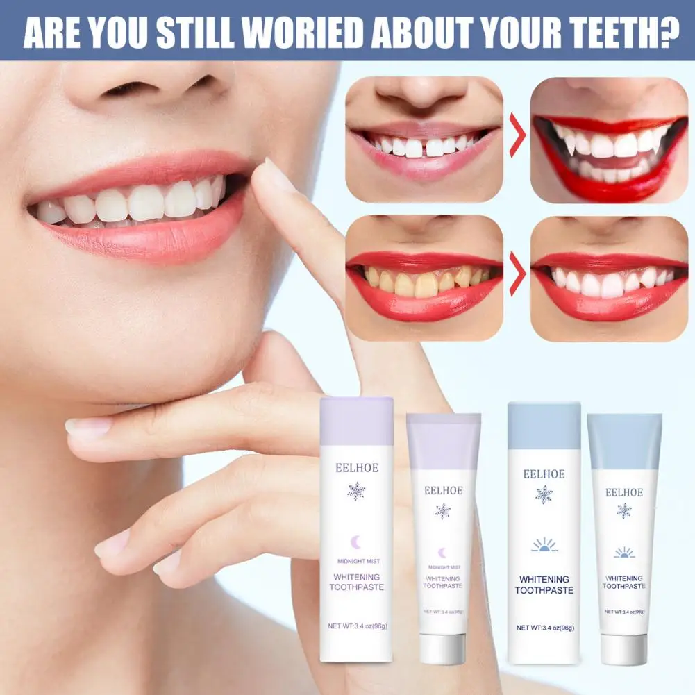 

192g Whitening-Toothpaste Useful Deep Cleaning Decompose Pigment Spots for Unisex Toothpastes Clean-Toothpaste