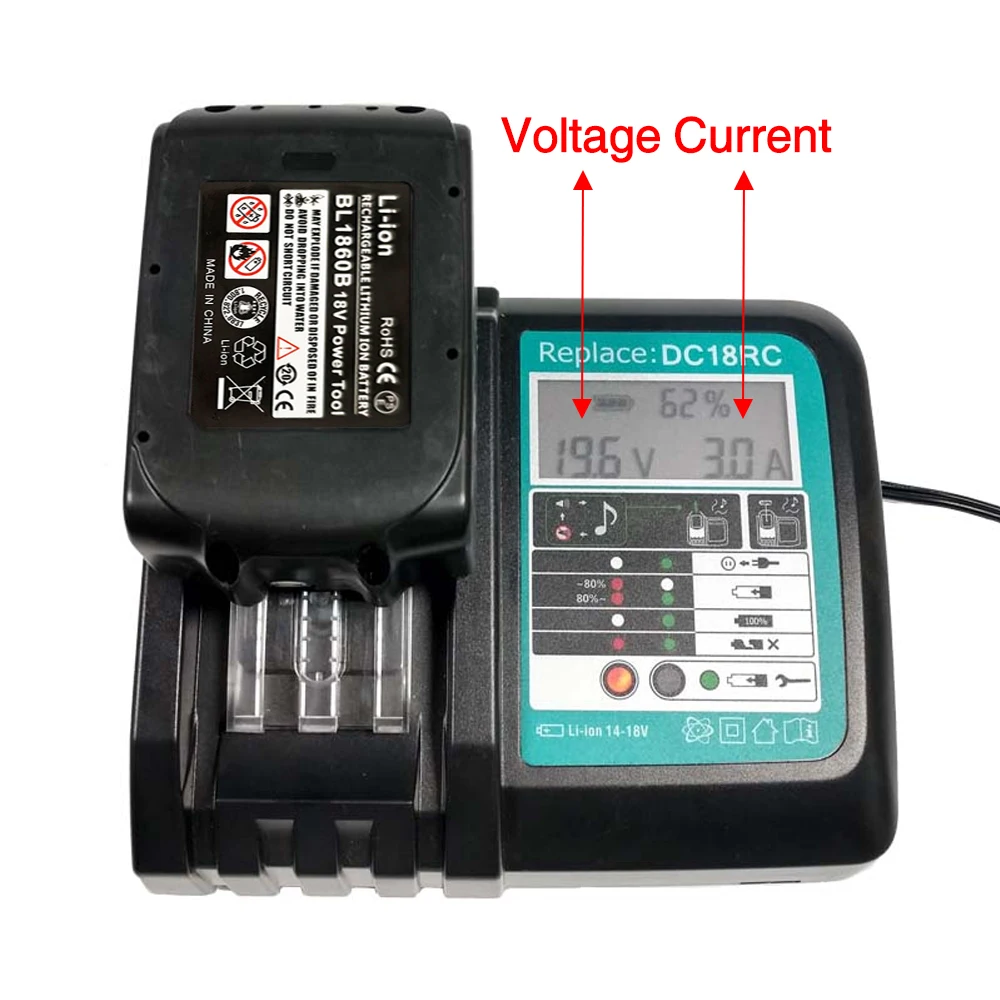 18 V 6.0 8.0Ah akumulator bateria do narzędzi Makita elektronarzędzia z LED Li-ion wymiana LXT BL1860 1850 18 v 9 A 6000mAh 3 18 V 6.0 8.0Ah akumulator bateria do narzędzi Makita elektronarzędzia z LED Li-ion wymiana LXT BL1860 1850 18 v 9 A 6000mAh 3
