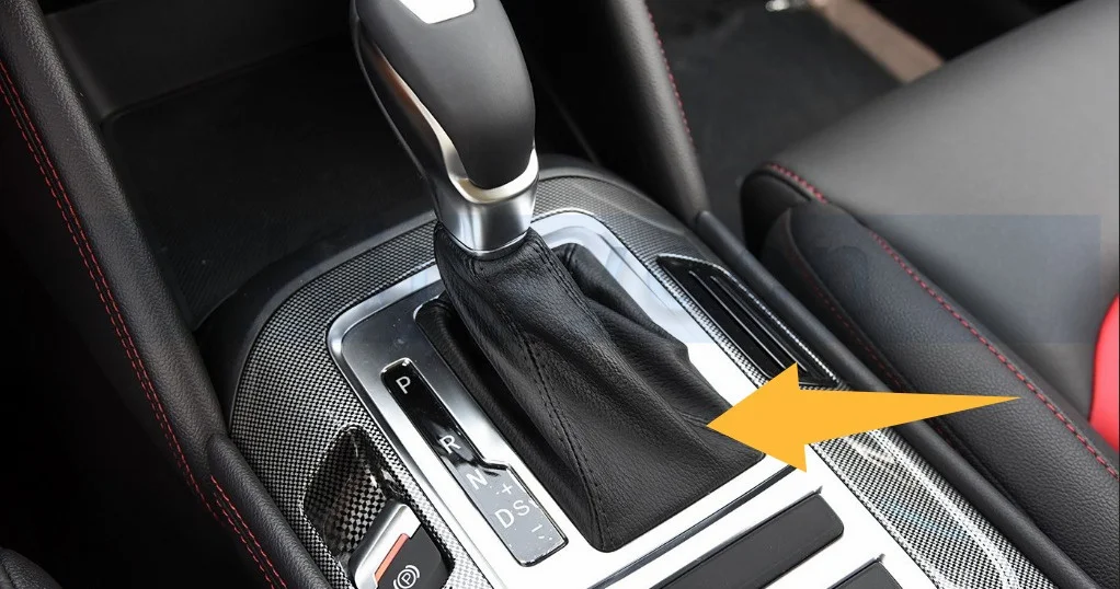Автомобильный чехол для переключения передач Changan CS55 2017-2019 из искусственной кожи