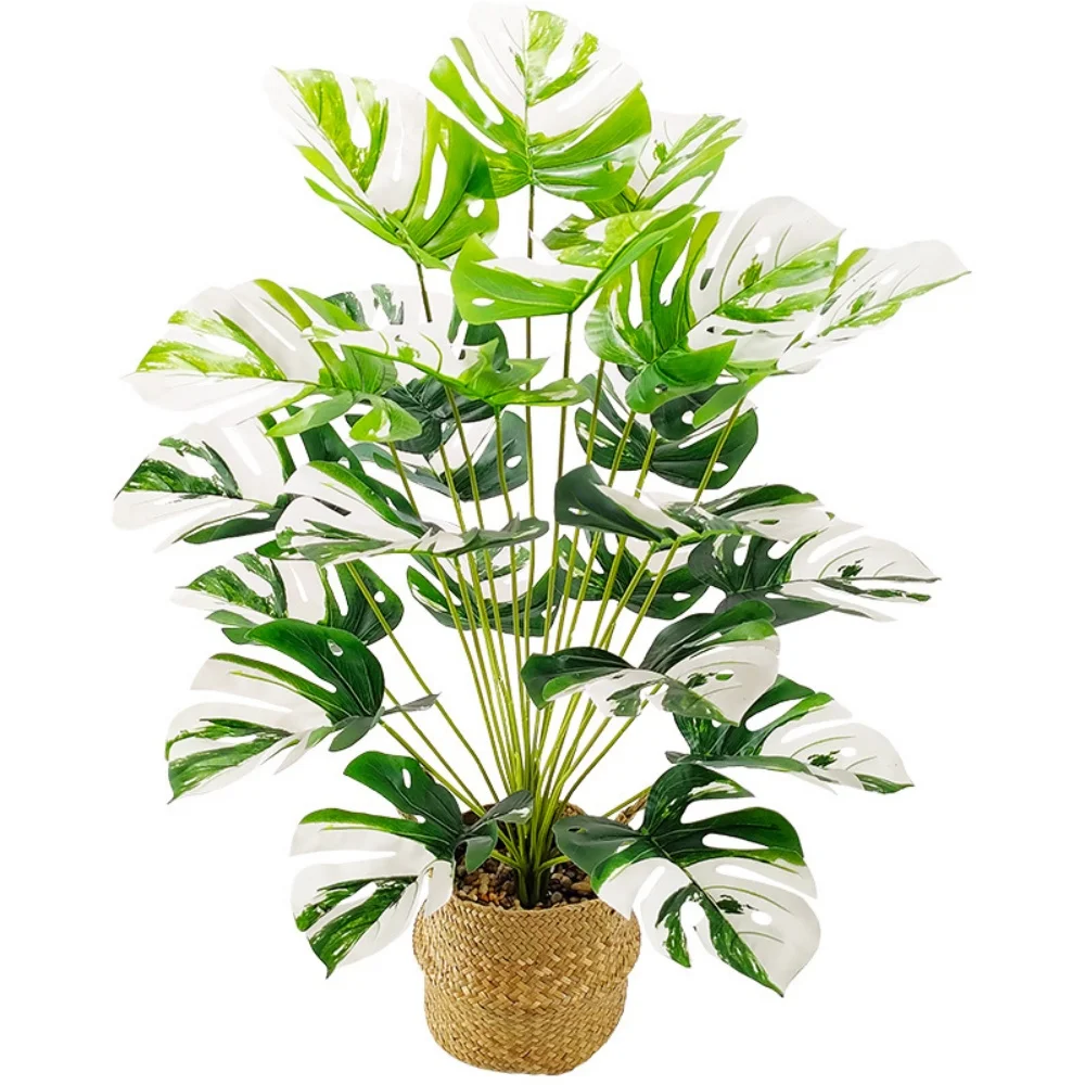 Листья большого размера гифоза зеленое растение искусственные растения листья